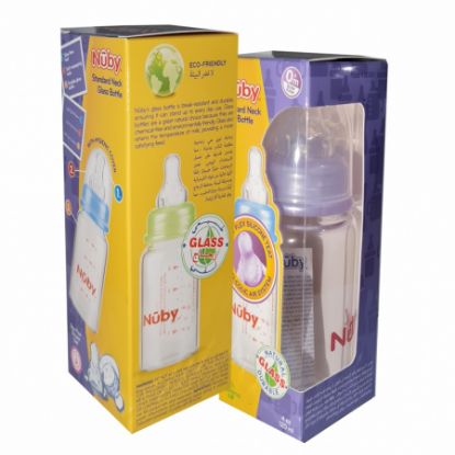 صورة نوبي ستاندرد نيك رضاعة زجاج 120 مل