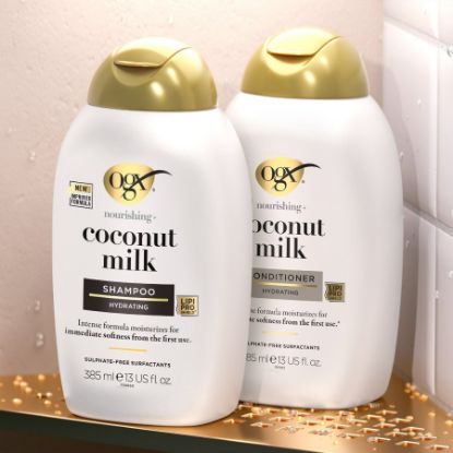 Picture of OGX COCONUT MILK SHAMPOO 385 ML