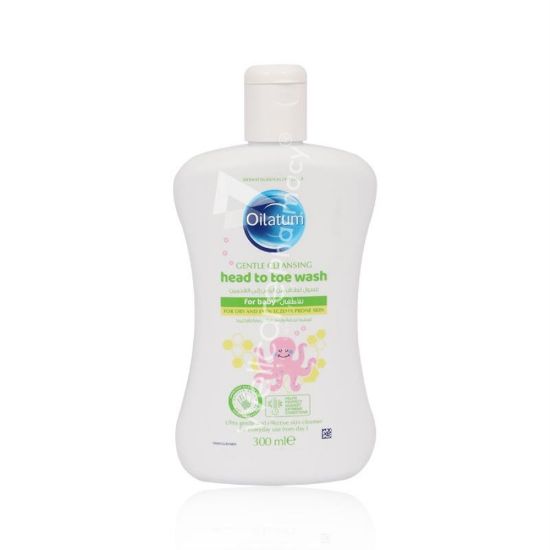 Picture of OILATUM BABY GENTLE CLEANSING HEAD TO TOE WASH 300ML 1712