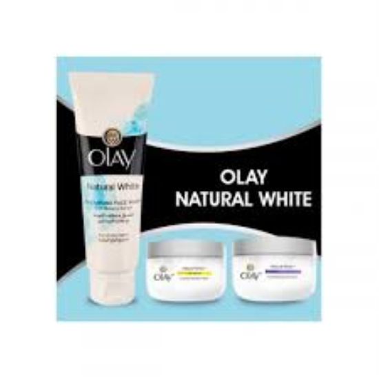 Picture of OLAY NATURAL WHITE (DAY+NIGHT ) CREAM 50 ML + FACE WASH FREE