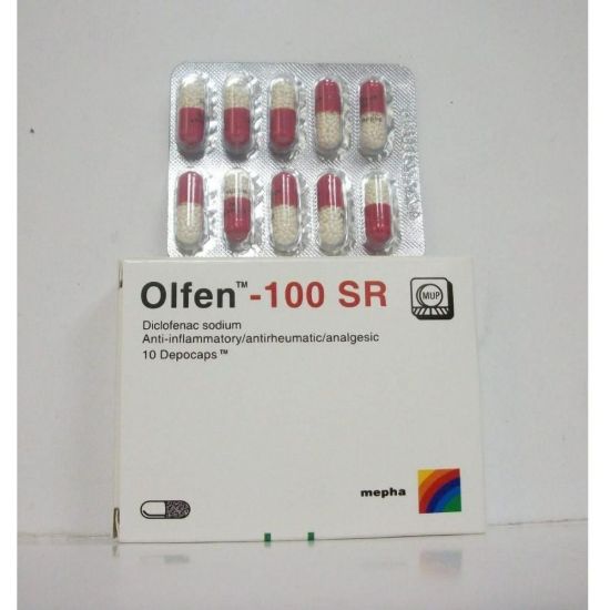 Picture of OLFEN 100 SR DEPOCAPS 10 CAP