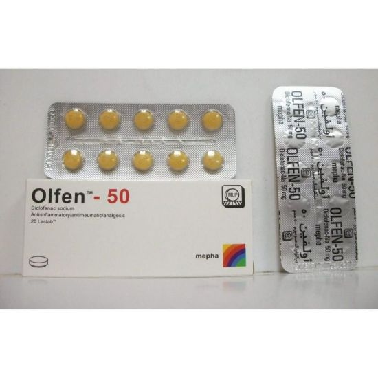 Picture of OLFEN 50 MG 20 LACTAP