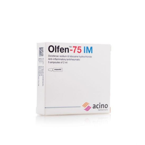 Picture of OLFEN 75 I.M 5 AMPOULS