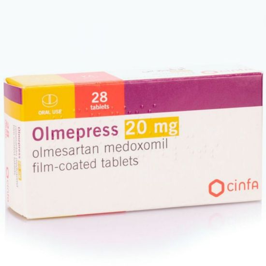 Picture of OLMEPRESS 20 MG 28 TAB