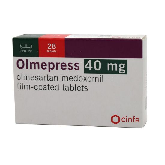 Picture of OLMEPRESS 40 MG 28 TAB