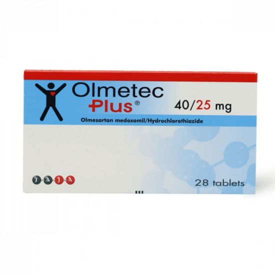 Picture of OLMETEC PLUS 40 MG/25 MG 28 TAB