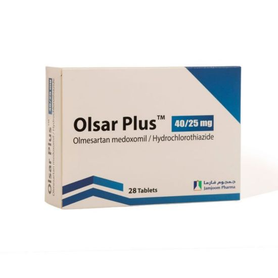 Picture of OLSAR PLUS 40/25 MG 28 TAB
