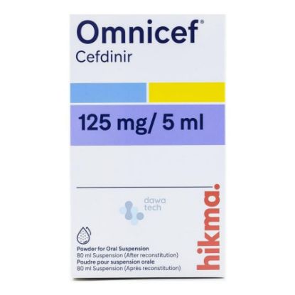 Picture of OMNICEF SUSP 125 MG 80 ML