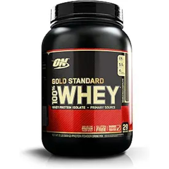 Picture of ON WHEY GOLD STANDARD DOUBLE RICH CHOCOLATE 2 LBS