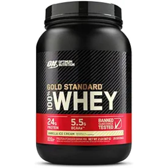Picture of ON WHEY GOLD STANDARD VANILLA ICE CREAM 2 LBS