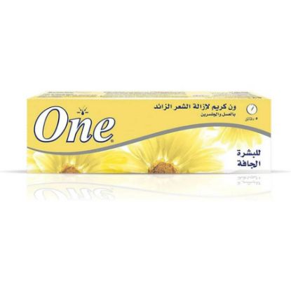 Picture of ONE HAIR REMOVAL CREAM DRY SKIN 90G 2 PIECES OFFER