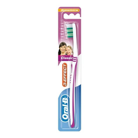 Picture of ORAL B 3-EFFECT CLASSIC 40 MEDIUM 2+1 FREE T.B 34149-3089