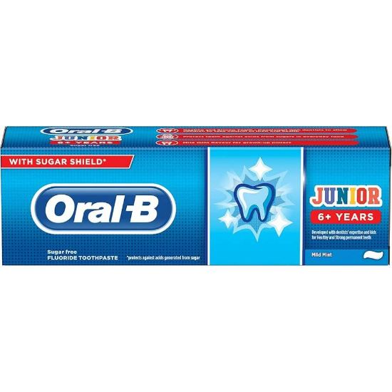 Picture of ORAL B JUNIOR 6 YEARS T.P 75 ML 78031