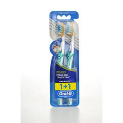 Picture of ORAL B PRO EXPERT FLEX SOFT T.B 1+1 FREE OFFER 34257-0866