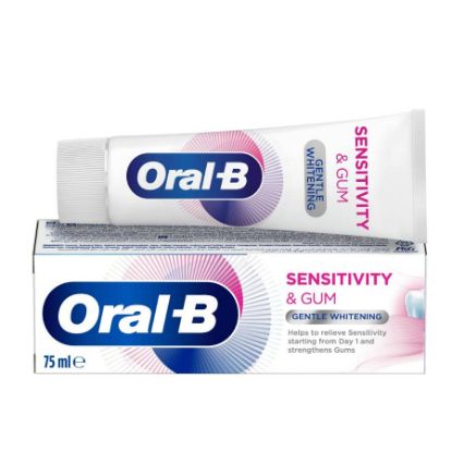 Picture of ORAL B SENSITIVITY &GUM GENTLE WHITENING T.P 75 ML 7834