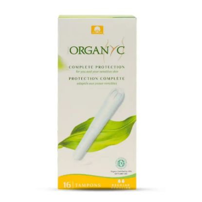 Picture of ORGANYC TAMPONS W CARDBOARD APPLICATOR REGULAR FLOW 16 PCS