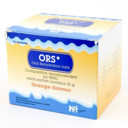Picture of ORS ORAL REHYDRATION SALTS 30 G 10 SACHETS#