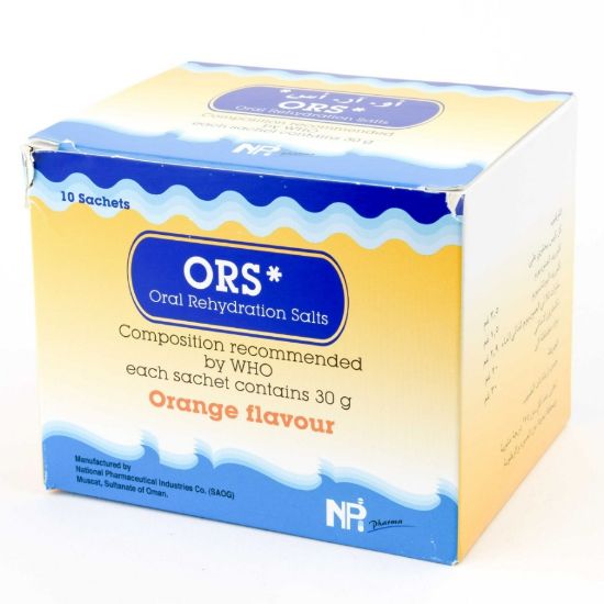 Picture of ORS ORAL REHYDRATION SALTS 30 G 10 SACHETS#