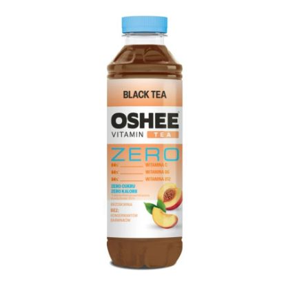 صورة اوشي شاي خالي من السكر بنكهة الخوخ 555 مل