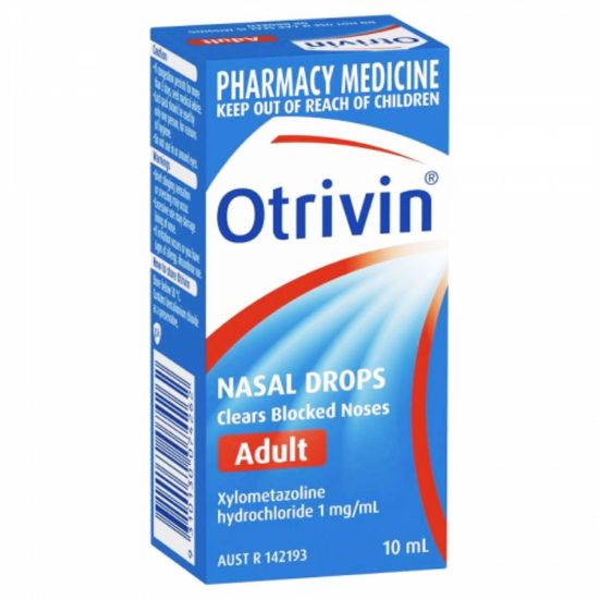 Picture of OTRIVIN 1% ADULT N/DROPS 10 ML