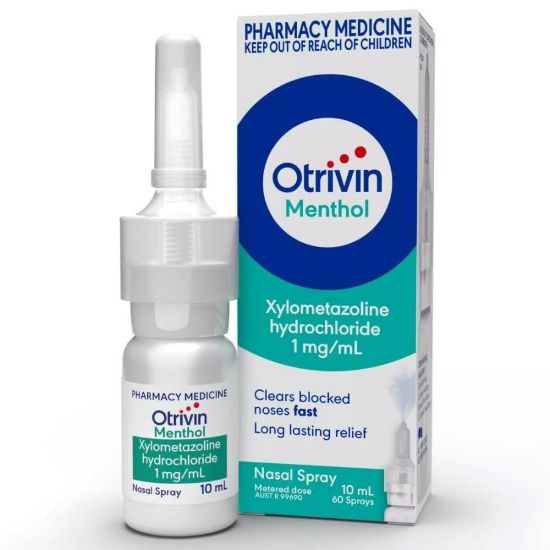 Picture of OTRIVIN MENTHOL 1% NASAL SPRAY 10 ML