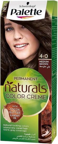 Picture of PALETTE HAIR COLOR NATURALS 4-0 MEDIUM BROWN