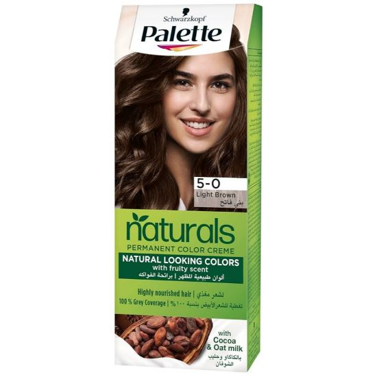 Picture of PALETTE HAIR COLOR NATURALS 5-0 LIGHT BROWN