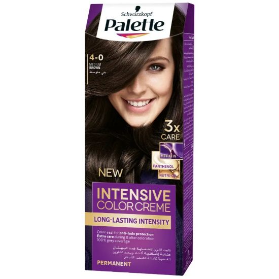 Picture of PALETTE KERATIN COLOUR 4-0 MEDIUM BROWN ARAB MEA