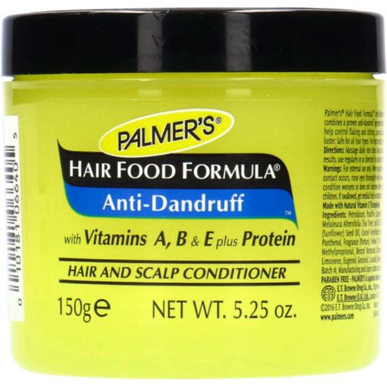 Picture of PALMERS HAIR FOOD ANTI DANDRUFF 5.25 OZ 150 G