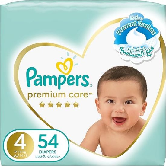 Picture of PAMPERS PREMIUM CARE 4 LARGE 2 X 54 - 11507078-6996