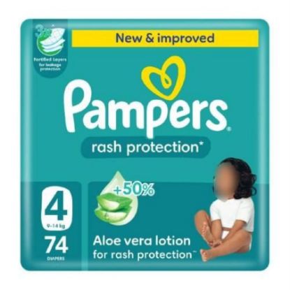 Picture of PAMPERS SIZE 4 BAG (2X74 MEGA PACK)