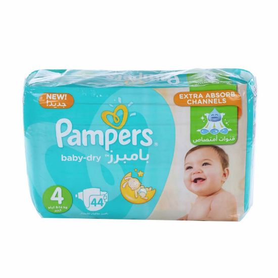 Picture of PAMPERS VALUE  4 - 7-18 KG 3 X 44 11501321