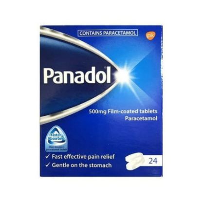 صورة بنادول حبوب الازرق 500مجم 24حبه