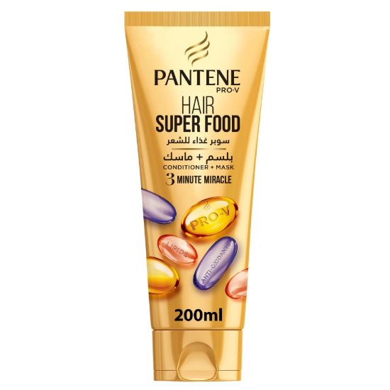 Picture of PANTENE CONDITIONER+ MASK SUPER FOOD 200ML 11012005-4032