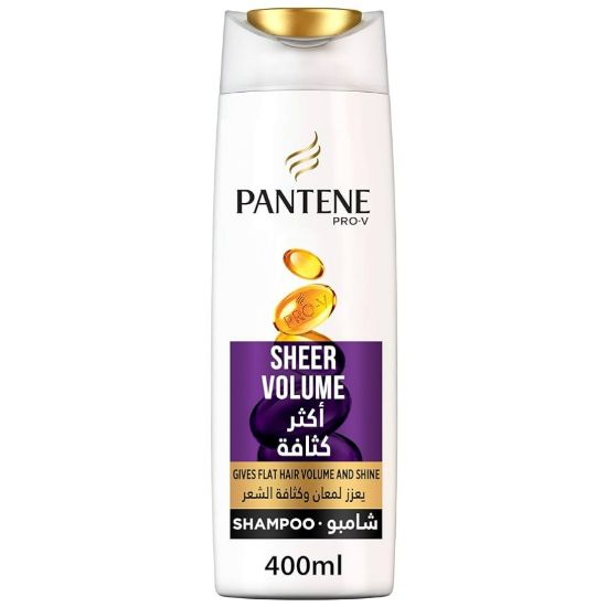 Picture of PANTENE SHAMPOO SHEER VOLUME 400 ML X 24 - 11001316 كثافة