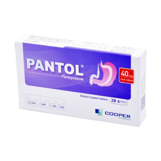 Picture of PANTOL TABS 40MG 28 TAB