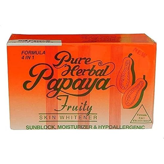 Picture of PAPAYA PURE HERBAL SOAP 4 X 1 - 0944