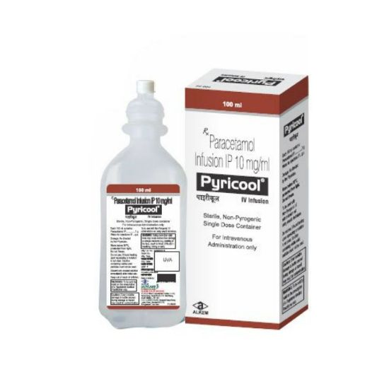 Picture of PARACETOL INFUSION 10 MG 100 ML