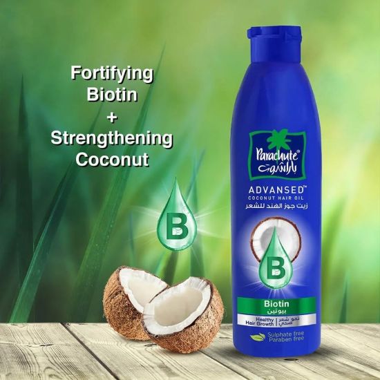 Picture of PARACHUTE COCONUT OIL BIOTIN 170 ML