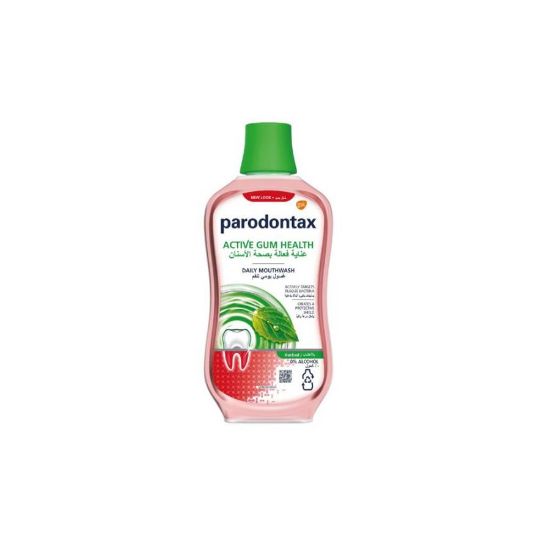 Picture of PARODONTAX ACTIVE GUM HEALTH HERBAL MOUTHWASH 500ML 4202