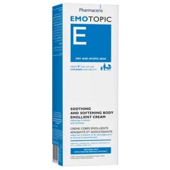 Picture of PHARMACERIES EMOTOPIC SOOTHING BODY EMOLLIENT CREAM 200 ML