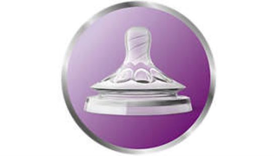 Picture of PHILIPS AVENT NATURAL 2 NEWBORN FLOW TEATS 0M+ SCF041/27-853