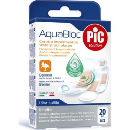 Picture of PIC AQUABLOC PLASTER ANTI BACTERIAL W/PROOF MIX ASSORTED PAC