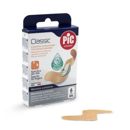 Picture of PIC CLASSIC FINGER PLASTER ANTI BACTERIAL W/PROOF Z SHAPE PA