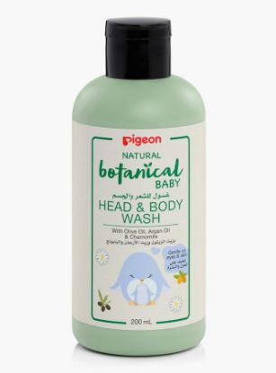 Picture of PIGEON BOTANICAL BABY HEAD &BODY WASH 200ML 3797