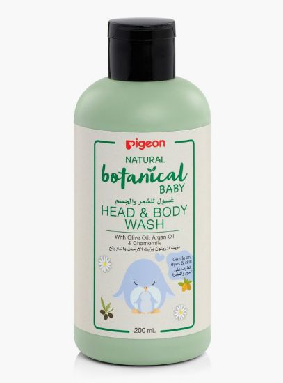 Picture of PIGEON BOTANICAL BABY HEAD &BODY WASH 200ML 3797