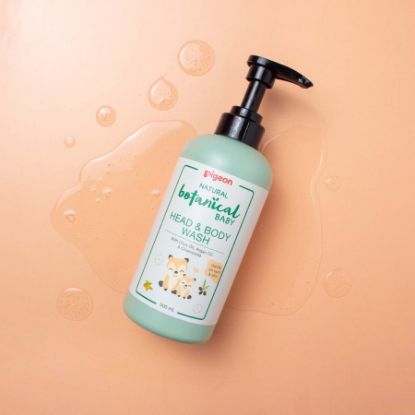 Picture of PIGEON BOTANICAL BABY HEAD &BODY WASH 500ML 3803
