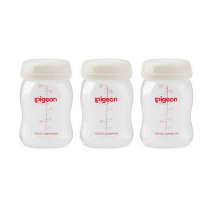 صورة Pigeon Breast Milk Storage Bottles 160 ml - 3 Pcs