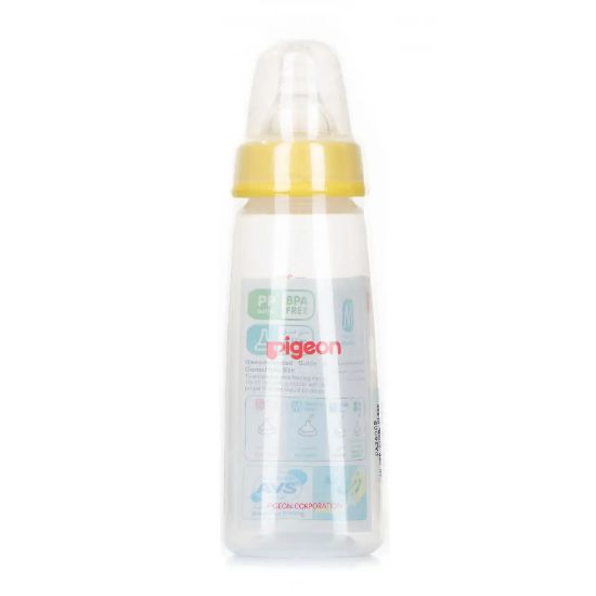 Picture of PIGEON KPP PLASTIC BOTTLE PERISTALTIC M NIPPLE CLEAR 200ML N