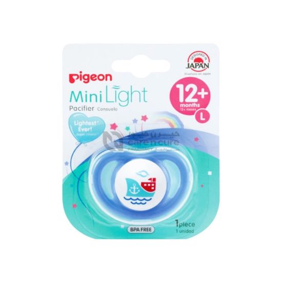 Picture of PIGEON MINILIGHT PACIFIER SINGLE (L) BOY SHIP